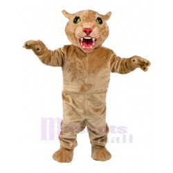 Fierce Bobcat Mascot Costume Animal