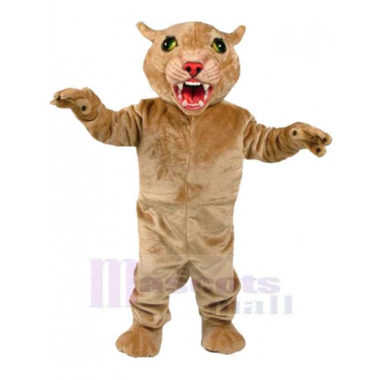 Fierce Bobcat Mascot Costume Animal