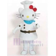 Hello Kitty Cook Cat Mascot Costume Animal
