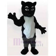 Funny Black and White Cat Suit Mascot Costume Animal
