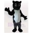 Divertido traje de gato blanco y negro Disfraz de mascota animal