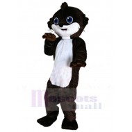 Chat noir de sport mignon Costume de mascotte Animal