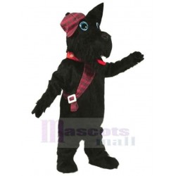 Black Scotty Dog Mascot Costume Animal