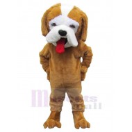 Piquant Brown Hound Dog Mascot Costume Animal