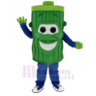 Green Garbage Trash Can Mascot Costume