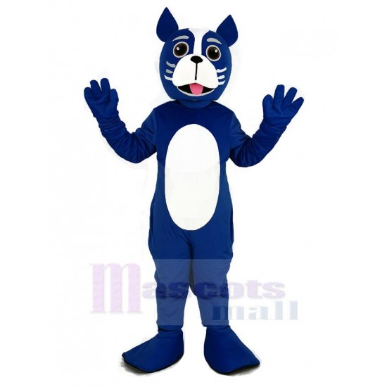 Chien Terrier de Boston bleu Costume de mascotte Animal