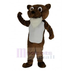 Corby Power Cat Cougar Mascot Costume Animal