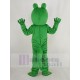 Grünes Krokodil Maskottchen Kostüm mit großem Mund Tier