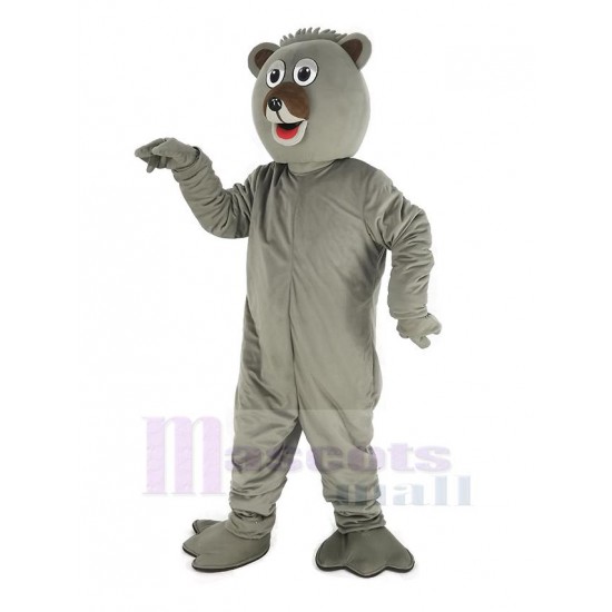 Pete gris Zarigüeya Disfraz de mascota Animal