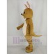 Kangourou brun mignon Costume de mascotte Animal