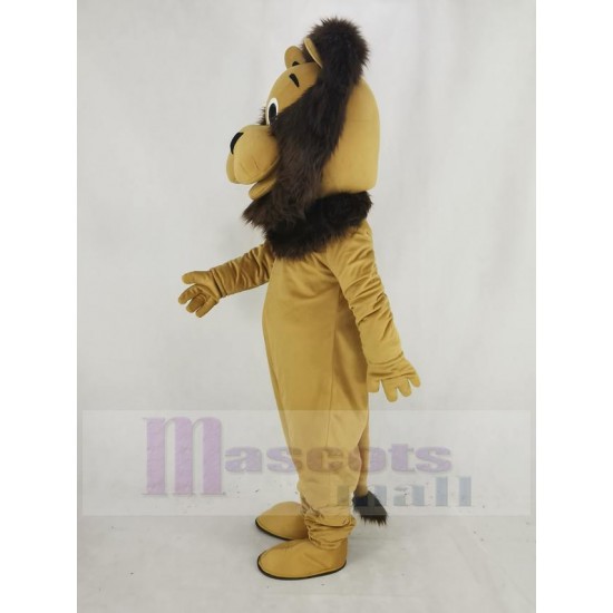 Lion Costume de mascotte Peluche Adulte Animal