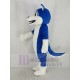 Azul y blanco Perro husky peludo Disfraz de mascota Animal