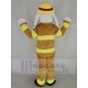 Sparky the Fire Dog Mascot Costume with Tan Color Suit