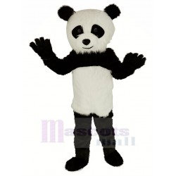 Panda à poil long Costume de mascotte Animal