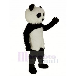 Panda de pelo largo Disfraz de mascota Animal