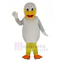 Weiße Ente Maskottchen Kostüm Tier
