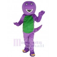 Dinosaure de Barney violet Costume de mascotte Animal