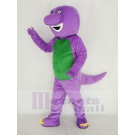 Purple Barney Dinosaur Mascot Costume Animal