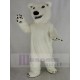 Kaltes Weiß Eisbär Maskottchen Kostüm Tier