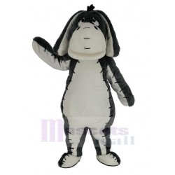 Gray Eeyore Donkey Mascot Costume Animal