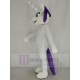 My Little Pony Horse Mascot Costume with Purple Hair