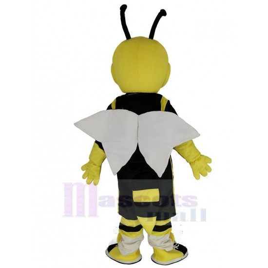 Sport Gelb Hornissenbiene Maskottchen Kostüm Insekt