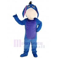 Bleu mignon Âne Bourriquet Costume de mascotte Animal