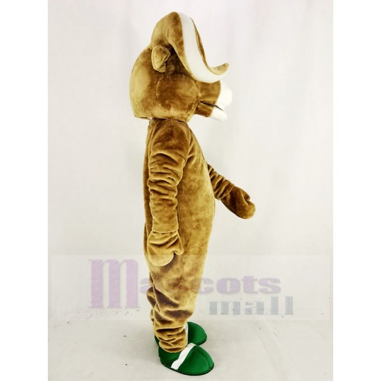 Sport Brown Ram Mascot Costume Animal