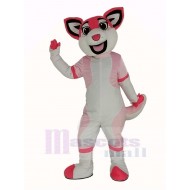 Chien Husky Rose Costume de mascotte Animal
