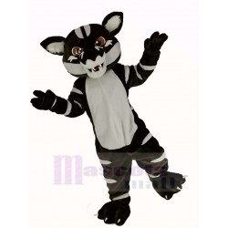 Chat sauvage brun drôle Costume de mascotte Animal