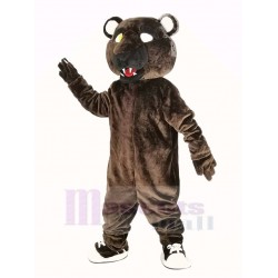 Dark Brown Panther Mascot Costume Animal