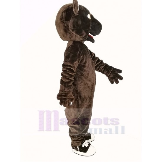 Panthère Marron Foncé Costume de mascotte Animal