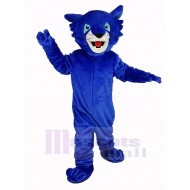 Lynx roux bleu Costume de mascotte Animal