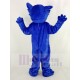 Blue Bobcats Mascot Costume Animal