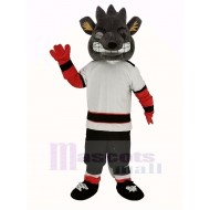 Albanie Rats de rivière Costume de mascotte Équipe de hockey sur glace