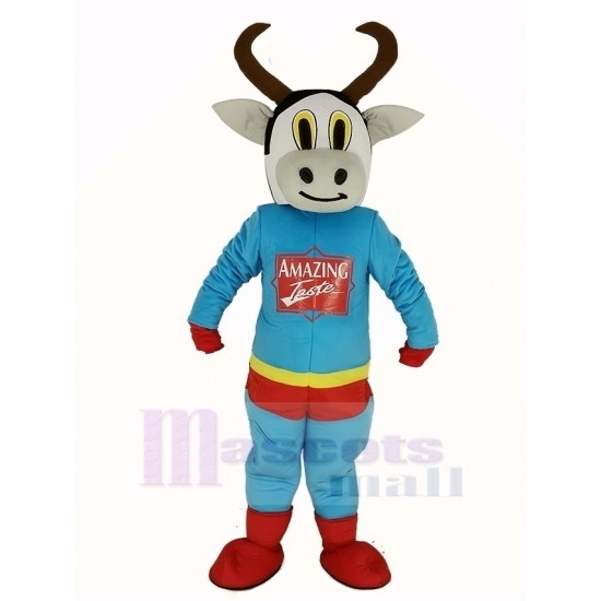 Super vache bovin Costume de mascotte Animal