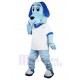 Blauer süßer Hund Maskottchen Kostüm Tier Halloween