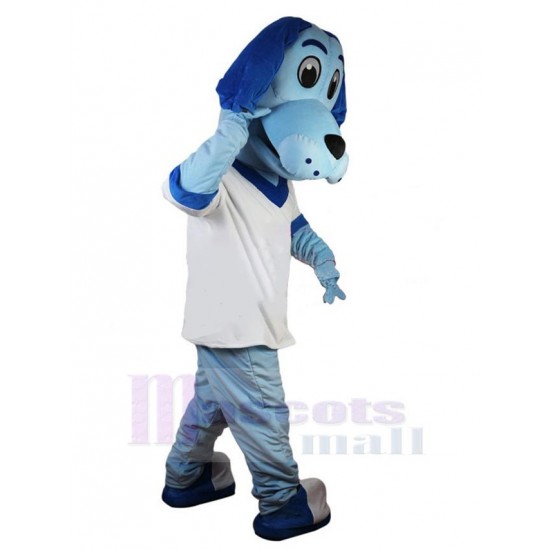 Chien mignon bleu Costume de mascotte Animal Halloween