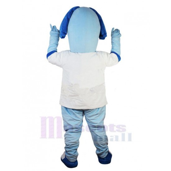 Chien mignon bleu Costume de mascotte Animal Halloween