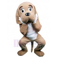 Lovable Brown Dog Mascot Costume Animal