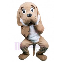 Adorable perro marrón Disfraz de mascota Animal