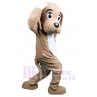 Liebenswerter brauner Hund Maskottchen Kostüm Tier