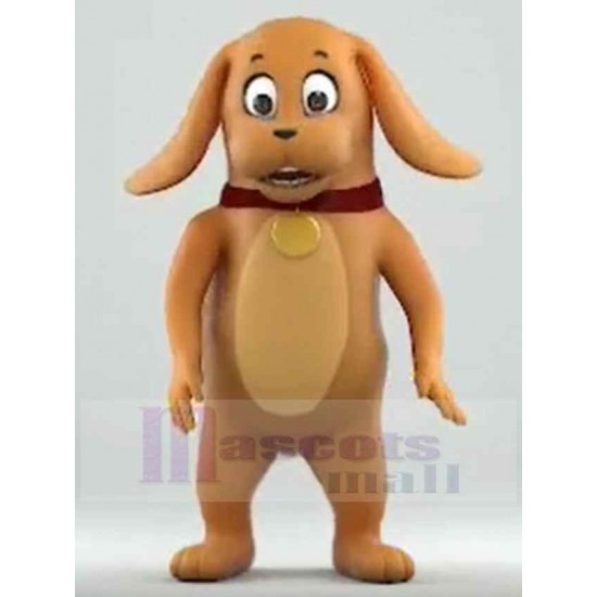 Increíble perro marrón Disfraz de mascota Animal