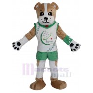 Sport Plush Brown Dog Mascot Costume Animal