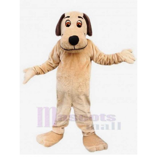 Brown Adult Dog Mascot Costume Animal