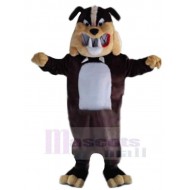 Böse Bulldogge Maskottchen Kostüm Tier mit scharfen Zähnen