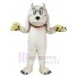 Weißer Shar Pei Hund Maskottchen Kostüm Tier