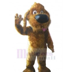 Brauner streunender Hund Maskottchen Kostüm Tier
