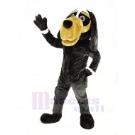 Cool Black Dog Mascot Costume Animal