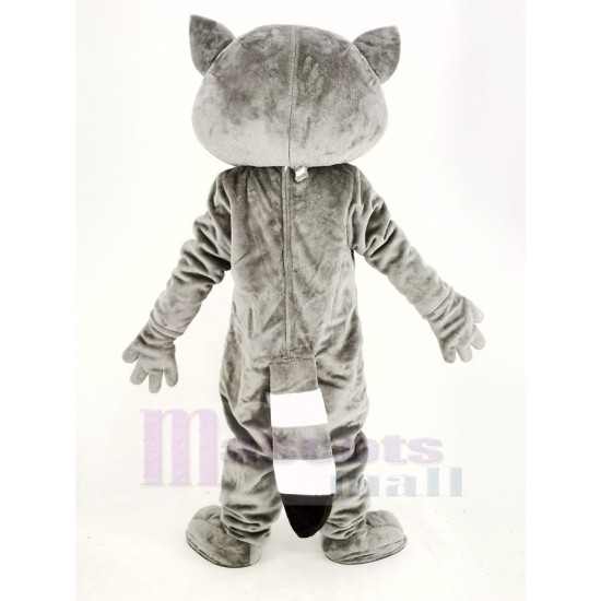 Dark Grey Robbie Raccoon Mascot Costume Animal
